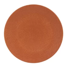 Assiette à pain 16 cm rouge terra vue du dessus