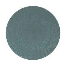 Assiette de présentation bleu 31 cm vue du dessus