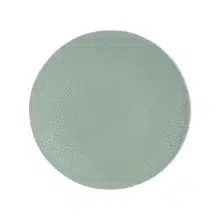 Assiette à pain vert sauge 16 cm vue du dessus