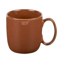 Mug miel en grés vu de côté