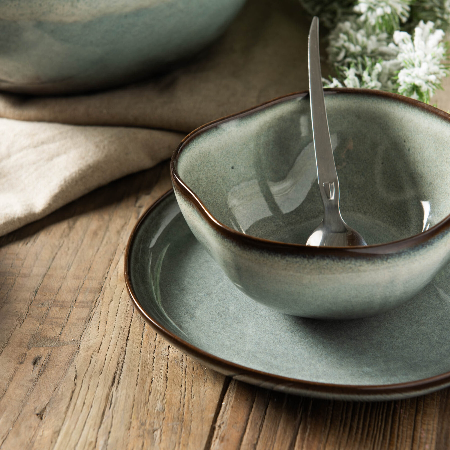 photo d'ambiance collection vaisselle Bruma