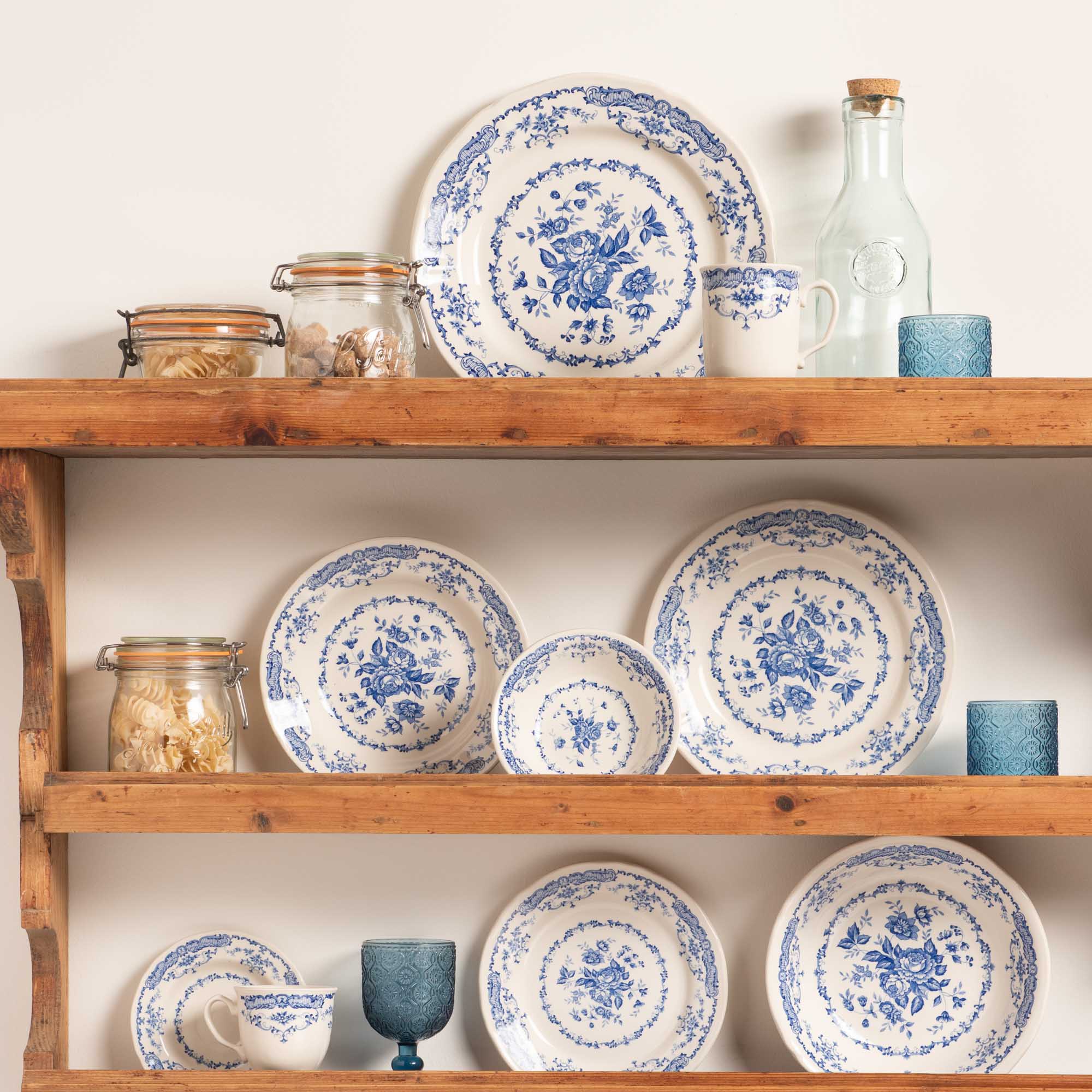 Photo ambiance Collection Elise faïence bleue