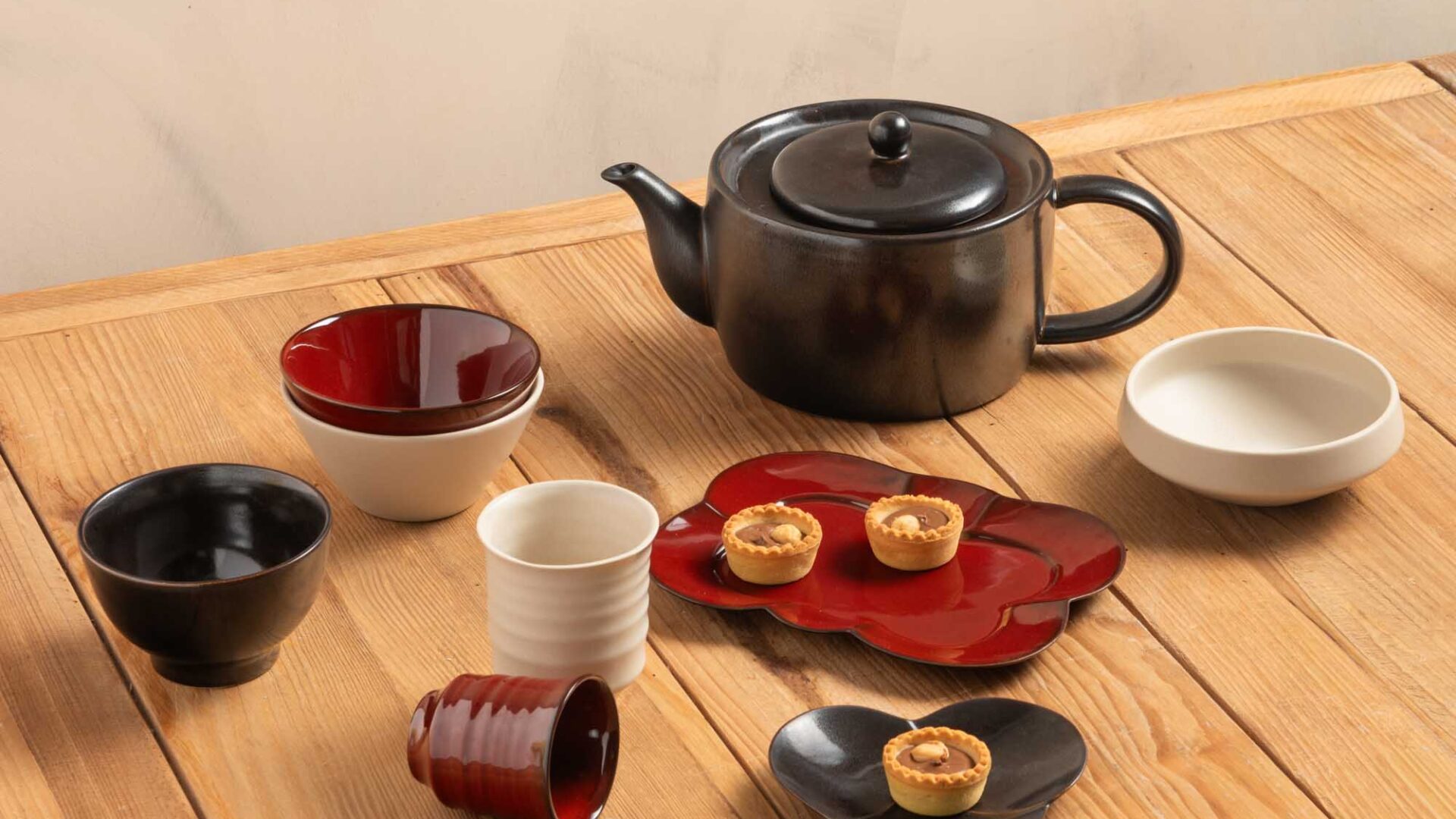 Photo Ambiance Collection Chado Grès automne hiver 2026 petit déjeuner chic épuré