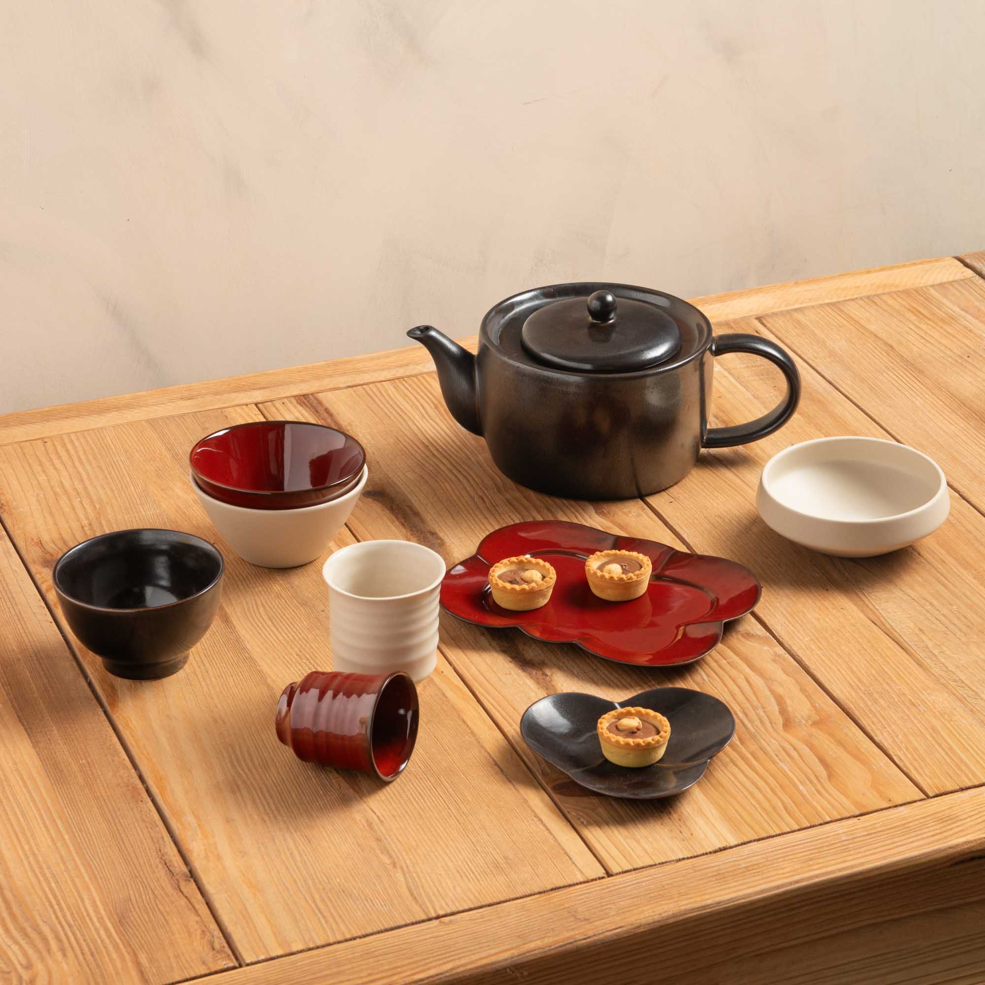 Photo Ambiance Collection Chado Grès automne hiver 2026 petit déjeuner chic épuré
