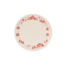 Photo Assiette plate Alpages rouge 27 cm collection automne hiver 2026