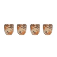 Photo Coffret de 4 gobelets collection Aveline grès automne hiver 2026