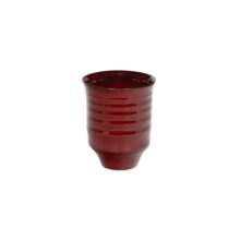 Photo Gobelet collection Chado Grès rouge 20 cl automne hiver 2026
