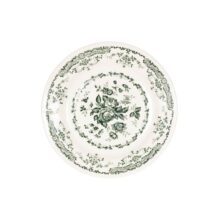 photo assiette plate 26cm verte collection Elise faïence collection automne hiver 2026