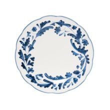 Assiette plate bleu collection Romane 27cm