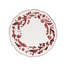 Assiette plate rouge collection Romane 27cm